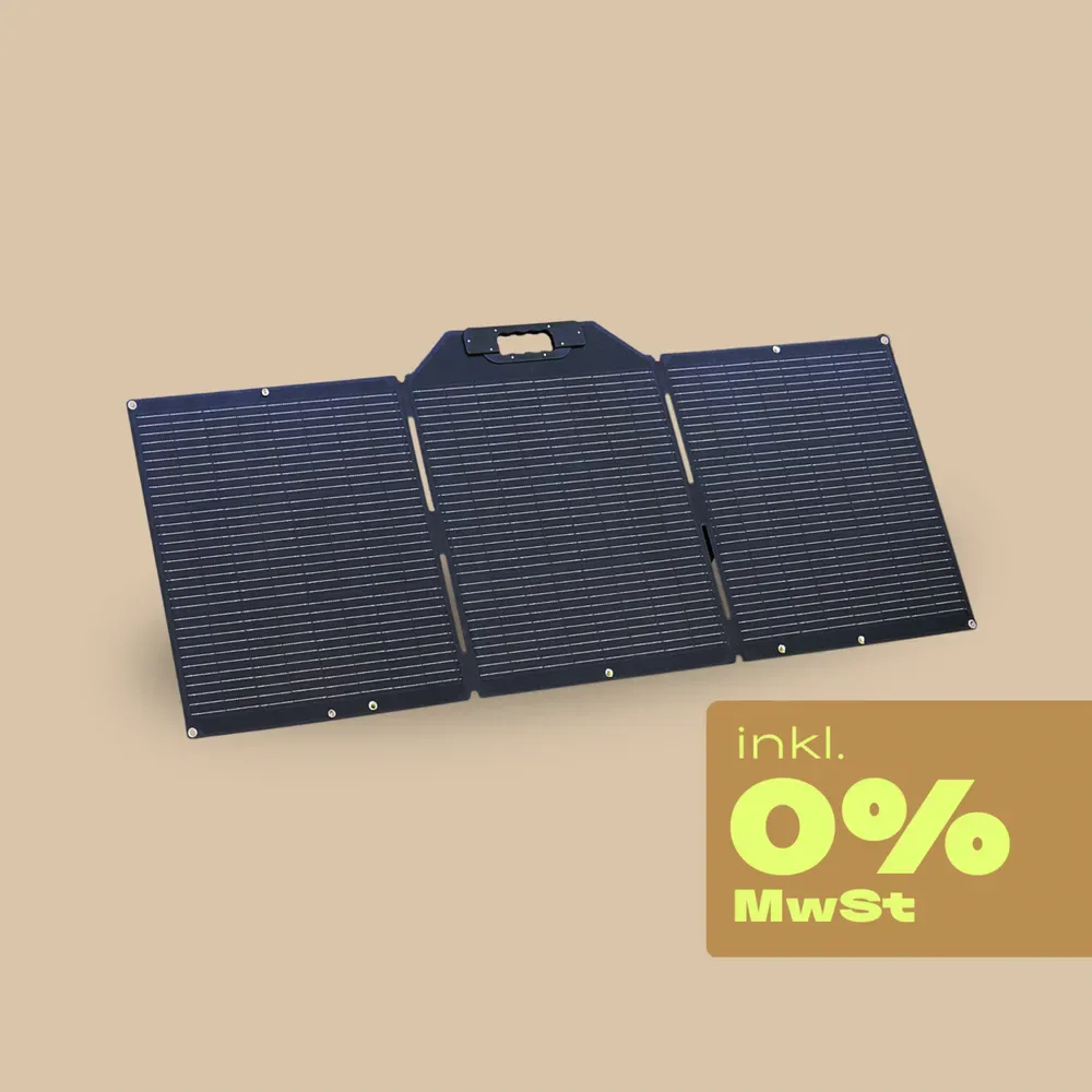 150 Wp Faltbares SolarPanel 2.0 - High Voltage - 0% MwSt.