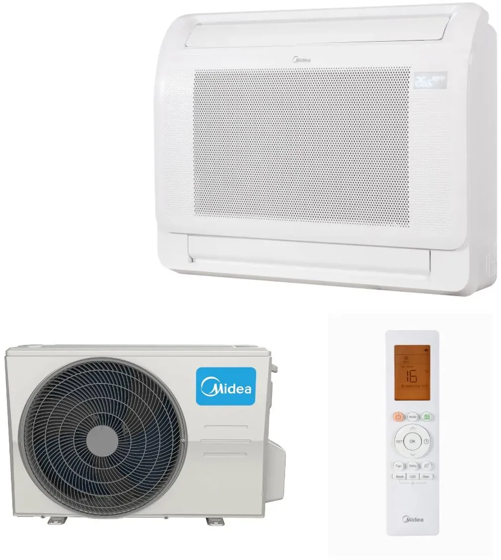 Midea Klimaanlage Kompakt-Truhe Set MFA2U-17HRFNX-ME 5kW