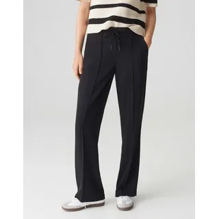 Opus Damen Jogpants | Jogpants MELANE French Wide mit Komfortbund Black, 44 - 44W