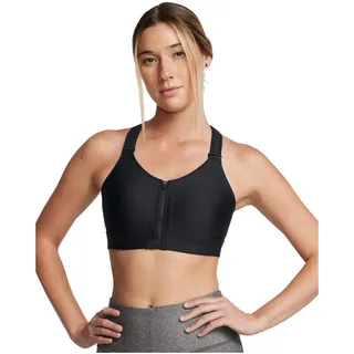 Under Armour Infinity 2.0 High Support Zip Sport-BH Damen 002 black/black XS A-C