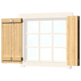 Lasita Maja Fensterladen LASITA MAJA Fensterläden beige (natur) Zubehör