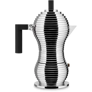 6 Tassen silber/schwarz