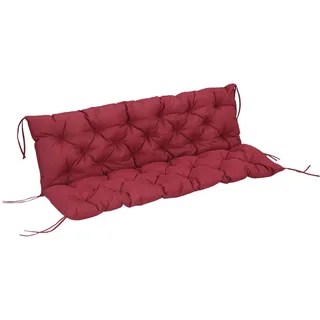 Outsunny Bankauflage 150 x 98 x 8 cm, Outdoor-Kissen, Outdoor-Sitzkissen
