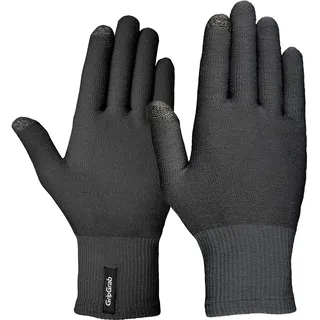 GripGrab Merino Wool Liner Handschuhe Touchscreen Thermo Unterziehhandschuhe Fahrrad mit Merinowolle Radsport Alltag Wandern