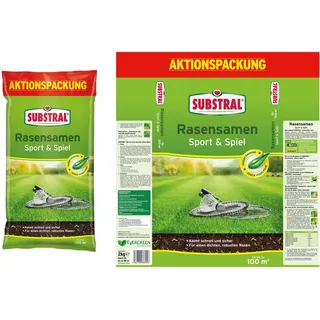 Substral Sport & Spiel Rasensamen 2 kg für 100 m2