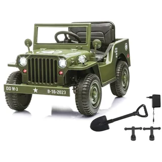 Jamara Jeep Willys MB Army 12V grün (nicht verfügbar)