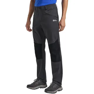 Jack Wolfskin Herren Hiking Alpine Pants M Wanderhose, Phantom, 46 EU