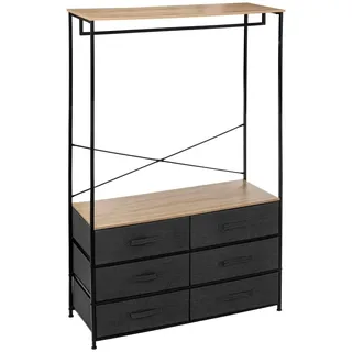 5five simply smart kleiderschrank mit 6 schubladen tissa