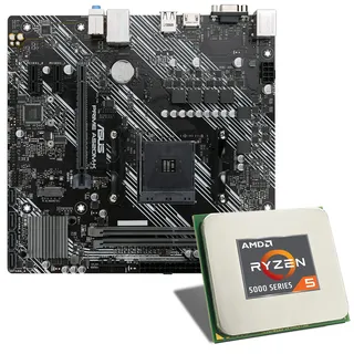 AMD Ryzen 5 5600G / ASUS Prime A520M-A II/CSM Mainboard Bundle | CSL PC Aufrüstkit | AMD Ryzen 5 5600G 6X 3900 MHz, GigLAN, M.2 Port, USB 3.2 Gen1 | Aufrüstset | PC Tuning Kit