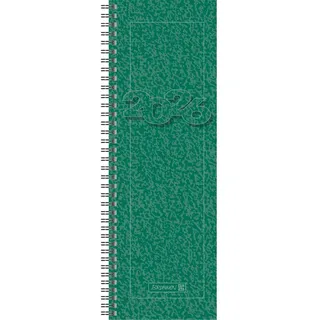 Brunnen Vormerkkalender 782 10x29,7cm 1 Woche/Seite Karton grün 2026