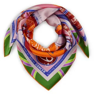 Codello - Seidentuch Sternzeichen Krebs in Orange Tücher & Schals Damen (69.99 € / )