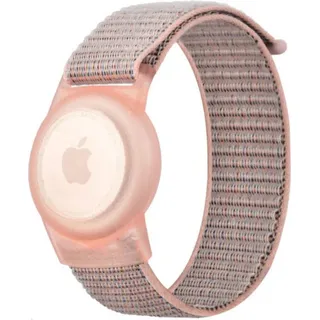TECH-PROTECT Nylon-Kinderarmband für Apple AirTag – Pink