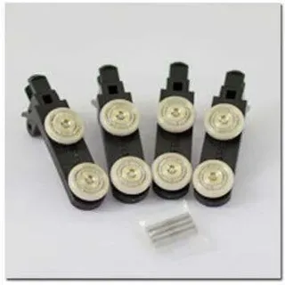 Breuer Rollenhalter-Set für Serie Fara/Eleganca ab BJ.. - Duschkabine