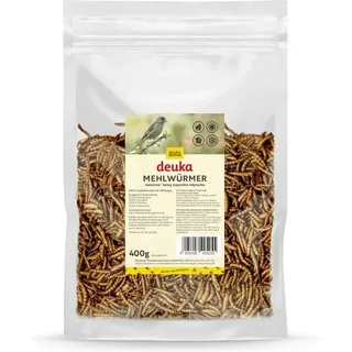 Mehlwürmer 400 g Wildvögel Einzelfutter Gartenvogelfutter - Deuka