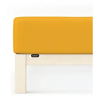 140 x 200 - 160 x 220 cm yellow deep