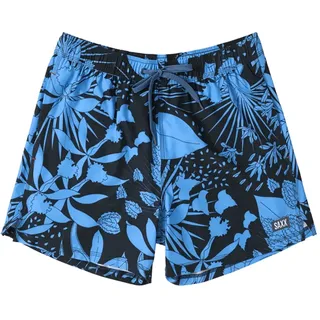 Saxx Underwear Oh Buoy 5 ́ ́ Badeshorts - Jungle Noir / Black - S
