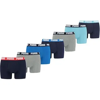 Puma Boxershorts Puma Herren Boxershorts im 7er Pack (7er-Pack) bunt L