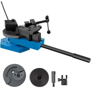 Vevor winkelbiegegerät SBG-40 winkelbieger biegemaschine manuell winkelbieger 25,1kg Winkelbieger Flachstahl 30 x 8 mm biegemaschine manuell Rundstahl 15mm
