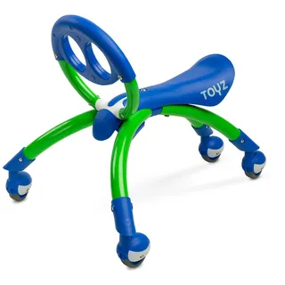 Toyz Beetle 2in1 Lauflernhilfe und Tragehilfe für Kinder - Hervorragend geeignet zum Laufenlernen - Activity Toys für Babys ab 9 Monaten - Gummiräder - Blau