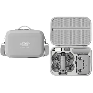 LiLiTok Tragetasche für DJI Neo 2 Fly More Combo, Schutzhülle Wasserdicht Reiseetui mit Schultergurt für NEO 2 RC-N3 Remote und Akku, Ladestation Drohne Zubehör Organizer Tasche