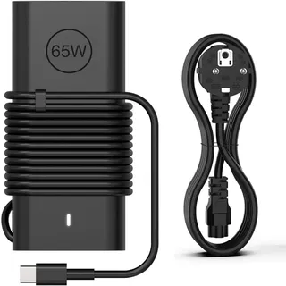 65W Dell Ladekabel Laptop USB C Netzteil für Dell Latitude 5420 7490 7420 7410 7370 7280 5520 5490 5410 5350 5310 5290 5285 XPS 15 13 12 9250 9350 9360 9370 9380 Chromebook 5300 3100 Ladegerät