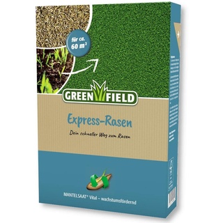 Greenfield Expressrasen Mantelsaat Vital 1 kg Rasensamen schnellkeimend