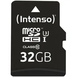 microSDHC-Speicherkarte UHS-I Professional, 32 GB, bis 100 MB/s, U3