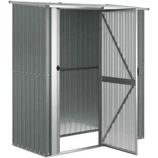 None Gerätehaus Metall Fahrradgarage Geräteschrank Gartenschuppen 180,5x97x209,5 cm