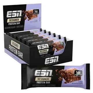 ESN Designer Proteinriegel Fudge Brownie 12 x 45 g