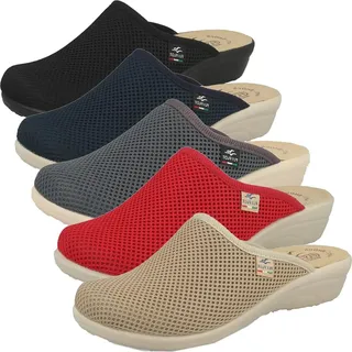 Grolls Fly Flot Damen 855283 Schuh für das Gesundheitswesen, Schwarz