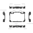 SmallRig 5030 Monitor Cage Kit für Atomos Shinobi II / Shinobi GO