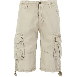 Alpha Industries Jet Short Short für Herren Bone White