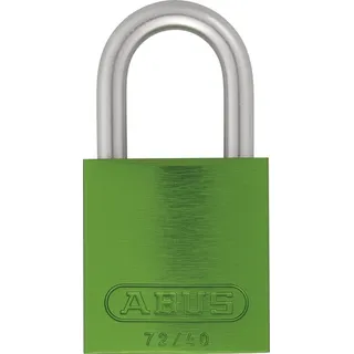 ABUS Vorhangschloss Aluminium 72LL/40 grün vs. 1 Schlüssel