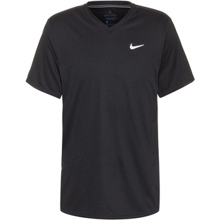 Nike Court Dri-FIT Victory Herren-Tennisoberteil Black/Black/White M