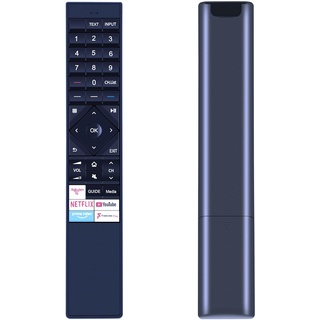 GOUYESHO Ersatz Fernbedienung ERF3B72H für Hisense 4K ULED TV U7QF 50AE7400FTUK 50U7QFTUK 55U7QFTUK 65U7QFTUK