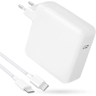 Mac Book Pro 96W USB C Ladegerät,USB C Netzteil Kompatibel mit Mac Book Pro 16, 15, 14, 13 Zoll MacBook Air,iPad,HP Asus Dell,mehr USB-C-Geräten, Schnell Netzteil 7,2 Fuß USB C zu C Ladekabel