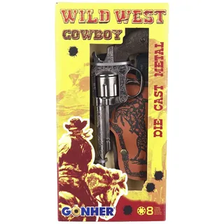Gonher 201/0 - Single Revolver Wild West 8-Schuss