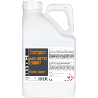YACHTICON Wasserpass-Reiniger 5 Liter – Spezialreiniger für Boote gegen Algen, Kalk, Muscheln, Pocken & Flugrost, gelcoat- und kunststoffschonend, einfache Anwendung ohne Schrubben