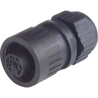 Hirschmann 934 127-100-1 Rundstecker Kupplung, gerade Gesamtpolzahl: 6 + PE Serie (Rundsteckverbinder): CA