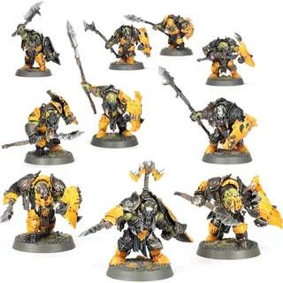 Games Workshop Warhammer AoS - Orruk Warclans Ironjawz Bigmob