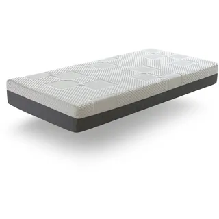xaluca Matratze 120x200 AIR Latex Hohe 20 CM H2 Abdeckung aus Fasern, Kern mit Latex