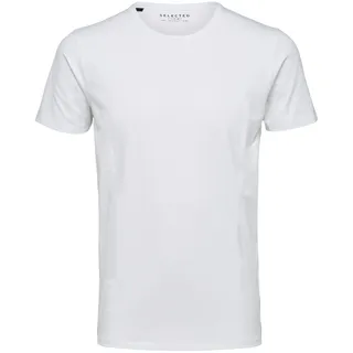 Selected HOMME Rundhalsshirt »Basic T-Shirt weiß