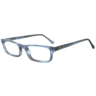 Edison & King Lesebrille Mr. & Mrs. King, entspiegelt - schmale Brille aus Acetat blau