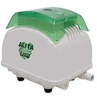 Alita Luftpumpe High-Blow AL-60, 60l/min bei 1,5 Meter, 18mm Ausgang, 54 Watt, Grün