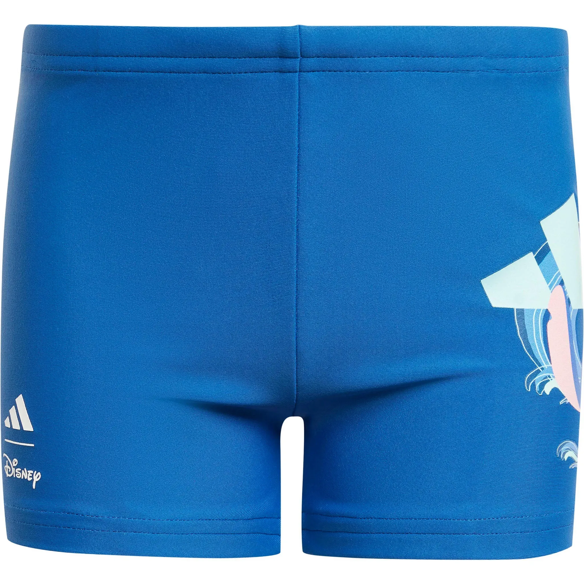 adidas DISNEY LILO - STITCH Badehose Jungen in dark marine-semi flash aqua, Größe 140 - blau