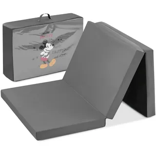hauck Reisebett-Matratze Sleeper 60 x 120 cm, - Disney - Mickey Mouse Grey)