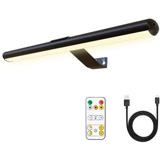 Arixinks picture light Kabellose Bilderleuchte mit Fernbedienung,Malerei Licht für Art 300 Lumen Helligkeit dimmbar, Innenbild Licht für Wandbilder Gemälde Dartboard