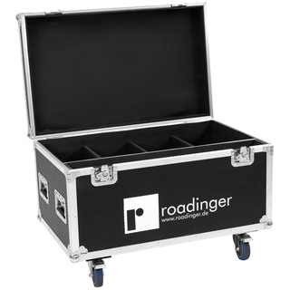 Roadinger Flightcase 4x LED IP Atmo Blinder 9