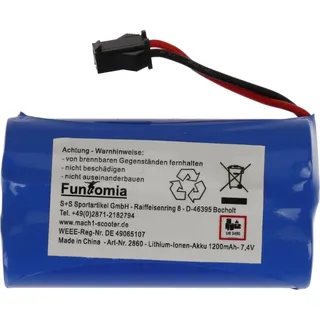 Mach1 7,4V 1200mAH Lithium ersatz Akku 2860