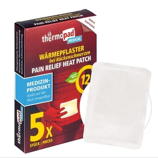 Thermopad Wärmepflaster b. Rückenschmerzen - 5er-Box